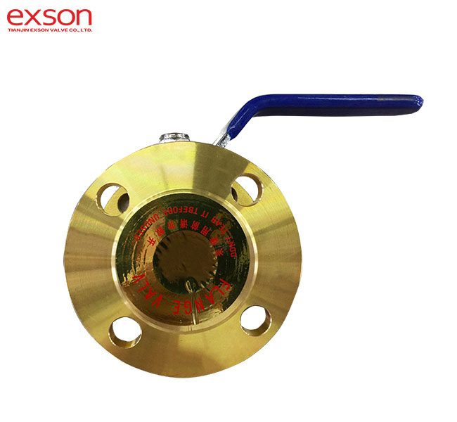 Flange type Brass Ball Valve